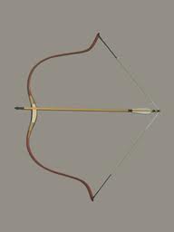 An old bow and arrow